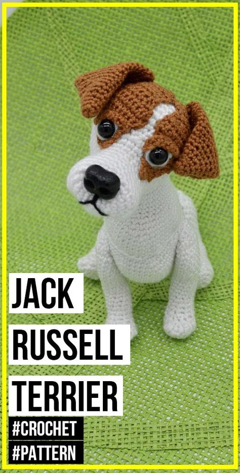 crochet Jack Russell Terrier pattern | Crochet dog patterns, Crochet dog, Dog pattern Crochet Jack Russell Pattern, Crochet Terrier Dog Free Pattern, Jack Russel Crochet Free Pattern, Crochet Jack Russell, Dog Free Crochet Pattern, Crochet Dog Amigurumi Free Pattern, Crochet Dogs Free Patterns, Crochet Dog Patterns Free, Crochet Dog Pattern Free Amigurumi