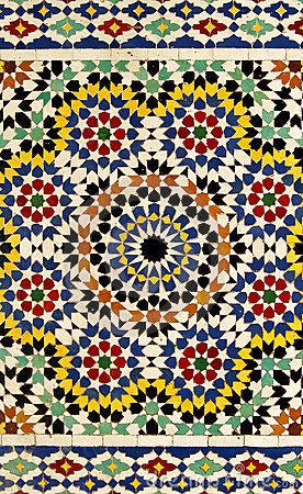 Traditional Moroccan tile pattern by Ragne Kabanova, via Dreamstime Moroccan Design Pattern, Arabian Pattern, Morocco Pattern, Moroccan Tile Pattern, Morocco Art, Moroccan Tiles Pattern, Moroccan Print, English Paper Piecing Quilts, Moroccan Art