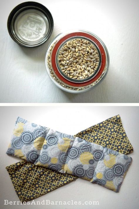 I LOVE hot and cold packs. They are perfect for warming up my bed in winter, or cooling me down in the summer. They help with headaches, migraines, cramps and aches. Best of all, they are so EASY to make. My kids made them for their teachers as a homemade gift. #heatbag #crafts #kidscrafts #gifts Help With Headaches, Homemade Beds, Rice Heating Pads, Buckwheat Pillow, Rice Pack, Heat Bag, For Headaches, Heating Pads, Moist Heat