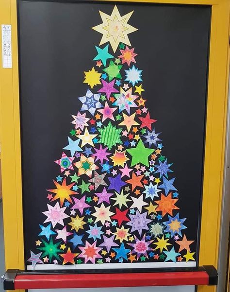 Tree Ideas Christmas, Door Decorations Classroom Christmas, Classroom Christmas Decorations, Christmas Door Decorating Contest, Christmas Classroom Door, Christmas Bulletin Board, Door Decorating Contest, Christmas Bulletin, Christmas Tree Art