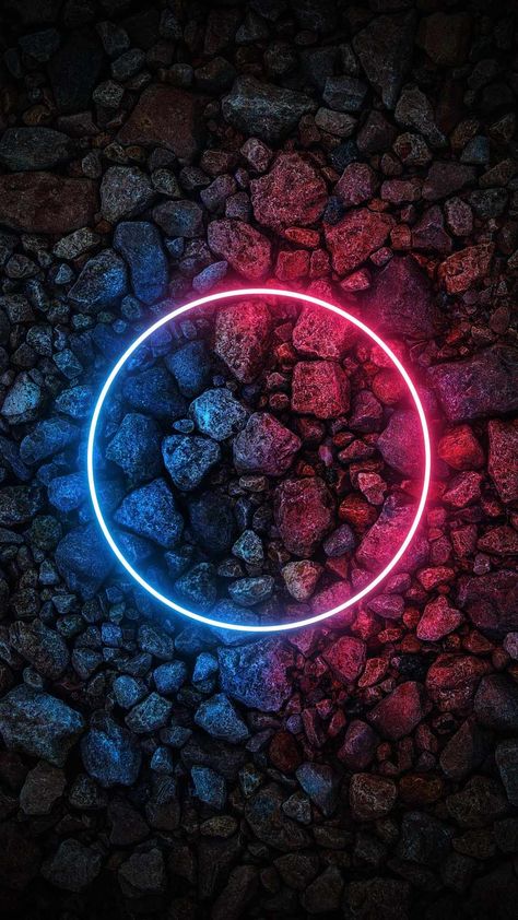 Scenery Iphone Wallpaper, Universal Wallpaper, Circle Watch, New Love Pic, Morning Scenery, Neon Circle, Neon Wallpapers, Modern Wallpaper Designs, Dark Background Wallpaper