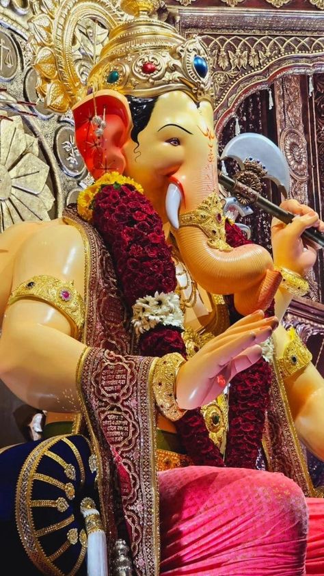 Ganesh Pic, Ganpati Photo, Ganpati Murti, Ganpati Photo Hd, Photos Of Ganesha, Pretty Gift Wrapping Ideas, Ganesh Ji Images, Ganpati Bappa Wallpapers, Ganpati Bappa Photo