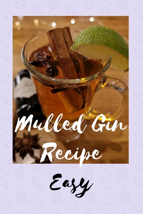 Mulled Gin Recipe, Hot Gin Drinks, Mulled Gin, Girls Night In Food, Gin Party, Lux Kitchen, Gin Recipe, Christmas Cocktails Easy, Cocktails Easy