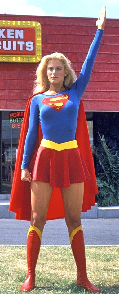 DC Comics in film n°6 - 1984 - Supergirl - Helen Slater as Supergirl  10/14/2016 ®... #{T.R.L.} Supergirl Helen Slater, Helen Slater Supergirl, Supergirl Halloween, Supergirl 1984, Supergirl Cw, Supergirl Movie, Helen Slater, Lying Game, Captain America Cosplay