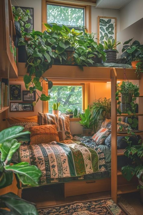 29 Dream Dorm Room Ideas to Maximize Your Small Space 10 Plants In Dorm Room, Dorm Room Layouts, Dorm Room Crafts, College Dorm Room Inspiration, Vibe Rooms, Dream Dorm Room, Dorm Design, Dream Dorm, Multifunctional Furniture Small Spaces