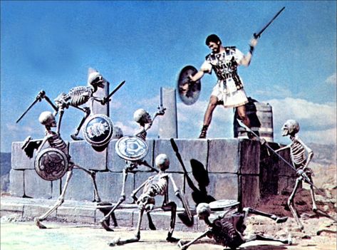 Ray Harryhausen, Jason And The Argonauts, Practical Effects, Arte Alien, Classic Sci Fi, Fantasy Films, Film D'animation, Classic Monsters, Chroma Key