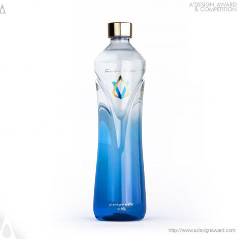 A' Design Award and Competition - Images of FonteVita by PET Engineering Bottle Design Water, Water Bottle Label Design, Logo Diamond, Bottle Design Packaging, Water Company, Bottle Label Design, Water Logo, Water Projects, Bottle Water