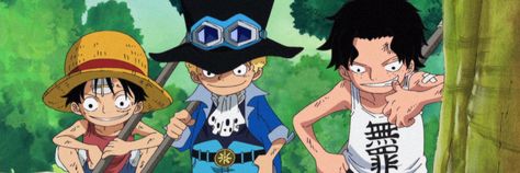 Ace One Piece, Header Tumblr, Ace Sabo Luffy, Tony Tony Chopper, Ace And Luffy, Eustass Kid, One Piece Ace, One Piece Nami, Zoro One Piece