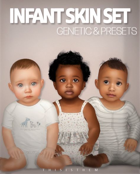 Ts4 Infant Skin Overlay, Sims 4 This Is Them, Sims 4 Cc Genetics Presets, Sim4 Skin Overlay, Sims 4 Realistic Eyes Default, Sims 4 Infants Mod, Infant Cc Sims 4 Alpha, Sims 4 Cc Pimple Patches, Sims 4 Skin Overlays All Ages