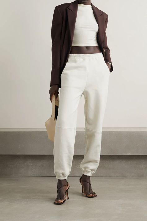 Minimalism Clothes, Monochromatic Style, Rich Clothes, Style Upgrade, The Cream, Looks Style, Net A Porter, Track Pants, Fashion News