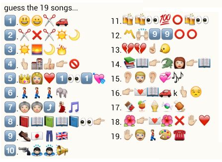 Guess these 19 songs - PuzzlersWorld.com Guess The Emoji, Create Birthday Invitations, Kitty Ideas, Guess The Song, Emoji Quiz, Funny Party Games, Bollywood Theme, Kitty Party Games, Diwali Party