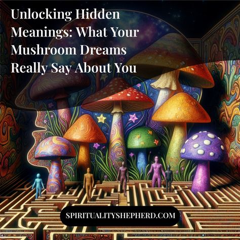 🌟 Ever found yourself curious about those fascinating dreams of mushrooms? 🍄✨ Dive into the mysterious symbolism behind dreaming of these intriguing fungi! From personal growth to spiritual awakenings, mushrooms in your dreams could hold significant revelations about your subconscious. 

Embrace the hidden messages they offer, and explore how they symbolize nourishment, transformation, and even potential warnings! 🌱💭 

Unravel the secrets of your dreams today—tap into your personal growth journey and unveil what they truly mean! 

If you enjoyed this glimpse into the mystical world of dreams, give us a like and follow for more enchanting insights! 🌌💖  #DreamInterpretation #MushroomSymbolism #PersonalGrowth Meaning Of Dreams, Dream Guide, Stages Of Sleep, Sensory Integration, Dream Meanings, Trust Your Instincts, Hidden Messages, Mystical World, Perspective On Life