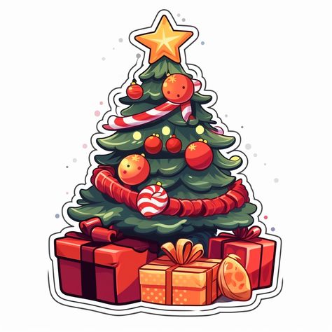 Christmas is coming soon, have you prepared your christmas tree ? 🎄🎅 #christmas #christmastree #stickers #cute #art #design #kawaii Crismas Tree, Christmas Tree Cartoon, Cartoon Pic, Tree Cartoon, Stickers Cute, Indoor Christmas, Bagan, 3d Cartoon, Tree Christmas