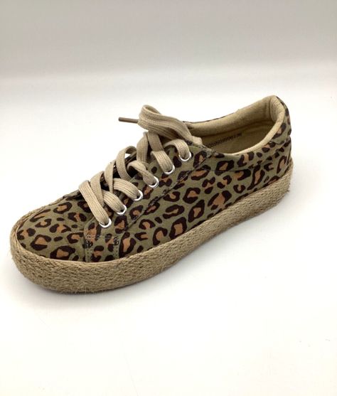 TU Womens Leopard Print Textile Espadrille Flat Shoes Trainers Size UK 6 Used Has Graze And Marks To Espadrilles Refer To Pictures 7 & 8. Has Material Missing To Espadrille On inner Side Of Right Shoe Refer To Picture 9. Has Wear To Soles. Will Come Bagged Useful Info: Standard Size Standard Fit By TU Leopard Print Flat Espadrille  Lace Up Textile Upper Textile Lining Check Out My Other Shoes And Boots In My Shop Leopard Print Flats, Shoes And Boots, Flat Espadrilles, Flat Espadrille, Shoes Trainers, Fashion Help, Textile Prints, Flat Shoes, Shoes Flats