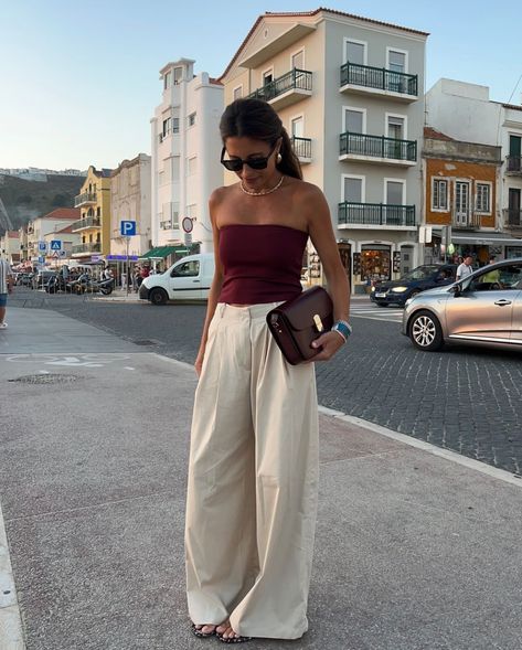 Europe Summer Outfits, Lazy Fashion, Spain Outfit, Summer Night Outfit, Greece Outfit, Outfits For Mexico, Casual Chic Summer, City Outfits, Euro Summer