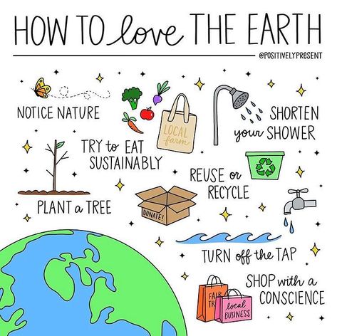 Pick one thing and stick to it — then try picking up your next good habit Environmentally Friendly Living, Eco Life, Save Our Earth, Love The Earth, How To Love, Happy Earth, Eco Friendly Living, Green Life, Save The Planet