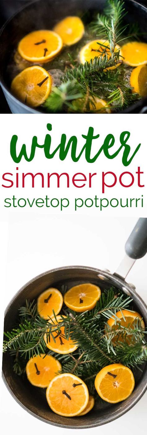 Winter Simmering Pot Recipe, this stovetop potpourri is an easy way to scent your home without harmful chemicals! #simmerpot #recipes #winter Winter Simmer Pot, Home Smell Like Christmas, Smell Like Christmas, Homemade Potpourri, Homemade Christmas Gift, Simmer Pot Recipes, Stove Top Potpourri, Simmering Potpourri, Potpourri Recipes