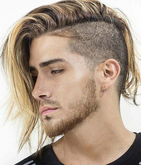 Modern Mens Haircuts, Best Undercut Hairstyles, Man With Long Hair, Undercut Long Hair, Long Hair On Top, Men's Long Hairstyles, Side Hairstyles, Top Hairstyles, Corte De Cabelo Masculino