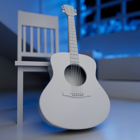 Guitar ,  on ArtStation at https://www.artstation.com/artwork/WB4AXJ 3d Guitar, Substance Painter, Uv Mapping, At Last, Color Correction, Painter, Guitar, Photoshop, Color