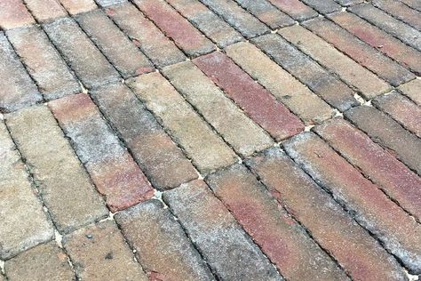 Bexhill Clay Pavers | Brick Pavers | Chelmer Valley London Stone, Driveway Installation, Clay Pavers, Paving Design, Dry Sand, Light Colours, Brick Pavers, Grout Color, Dark And Light