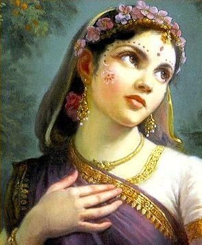 Radha Rani Gopi Dots, Radha Rani Beauty, Radharani Makeup Look, Radha Krishna Face Painting, Radha Dots, Gopi Dots Makeup, Radha Face Painting, Gopi Dots Krishna Radha, Krishna Cosplay