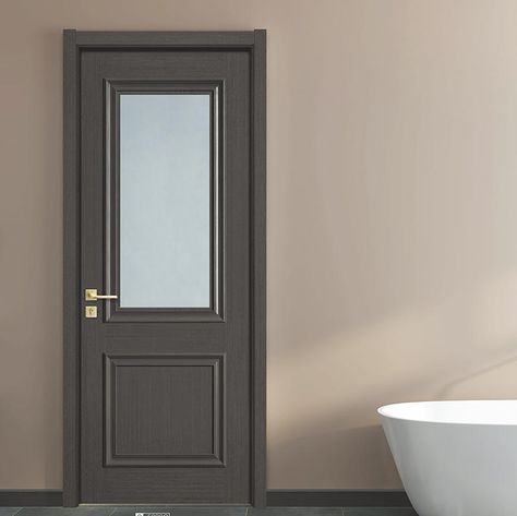 JS-4007A half glass door is wood door with half glass . Innovation, break the old design, with new ideas to create new classic elegant amorous feelings, the more casual elegant, more imagination, refined and elegant Chinese style element, modern beauty design, eclectic, highlight era beauty. Half Glass Door, Half Glass Interior Door, Room Color Ideas Bedroom, Glass Bathroom Door, Glass Interior Door, Glass Interior, Glass Panel Door, Old Design, Door Bathroom