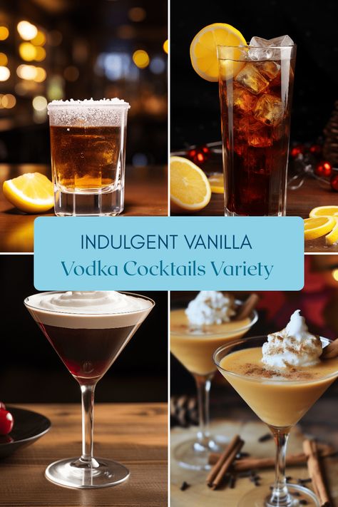 Discover a delectable range of vanilla vodka cocktail recipes including San Francisco, Spicy Fifty, and more. Create these indulgent treats in just minutes! Vanilla Cocktails, Vanilla Vodka Cocktails, Cheesecake Cocktail, Chocolate Cake Shot, Vanilla Cocktail, Deceptively Delicious, Pumpkin Pie Martini, Cake Shots, Vodka Cocktails Recipes