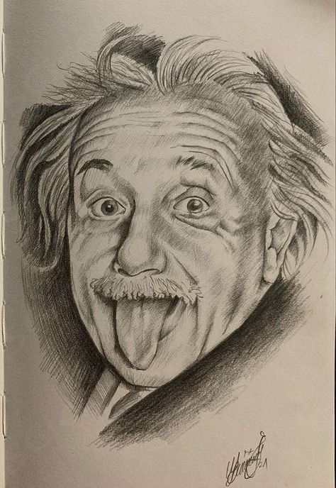 #einstein #art #artist #artwork #artoftheday #pencil #pencildrawing #pencilart #sketch #art Pencil Art Drawings Portraits, Drawing Pictures Pencil Art, Realistic Sketches Of People, Albert Einstein Sketch, Portrait Art Pencil Sketch, Drawing Pictures Pencil, Einstein Sketch, Famous Sketches, Albert Einstein Drawing