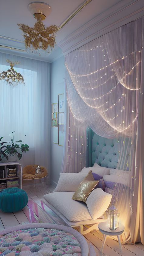 Garden of Cozy Dreams: Bedroom Decor Bliss #GardenOfCozyDreams #DecorBliss Bedroom 2024, Whimsical Bedroom, Calm Color Palette, Cute Bedroom, Pastel Bedroom, Cute Bedroom Decor, Dreamy Bedrooms, Clever Storage Solutions, Design Board