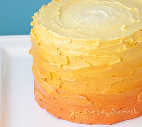 orange cake Ombre Smash Cake, Halloween Smash Cake, First Birthday Brunch, Yellow Desserts, Cookie Monster Cake, Whipped Cream Cheese Frosting, Wedding Cake Ombre, Orange Birthday, Lion King Cakes