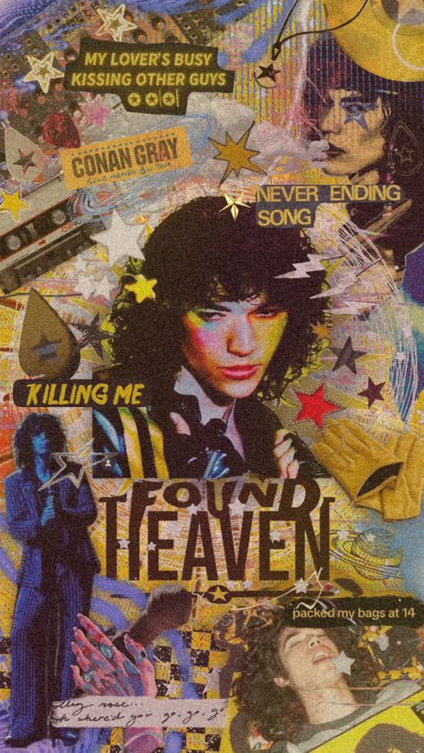 FOUND HEAVEN IS SO GOOD IM OBSESSED 😭 What are y’all’s fav songs?? #music #vibes #vintage #art #conangray #foundheaven #aesthetic #wallpaper #yellow Aesthetic Wallpaper Yellow, Conan Gray Wallpaper, Moral Panic, Conan Gray Aesthetic, Im Obsessed, Music Vibes, Gray Aesthetic, Music Wallpaper, Conan Gray