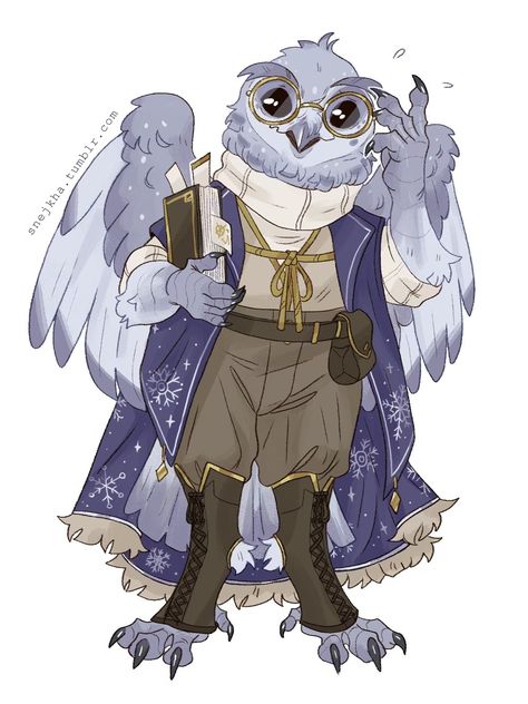 Owlin Wizard, Pathfinder Character, Dnd Races, Dungeons And Dragons Characters, Dnd Art, Monster Design, Character Creation, Dnd Characters, Character Portraits