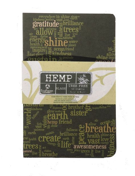 Hemp Vibrance When you use #TreeFree Papers the trees are happy, happy trees support happy #healthy people. No trees where harmed or killed in the making of this promotion…. https://www.ecopaper.com/treeless-hemp-vibrations-paper-notebook.html #hemp #sustainable #artistlife #treefree #notebooks #writing #traveljournal #gratitude Banana Paper, Sustainable Office, Gratitude Tree, Hemp Paper, Tree Support, Perfect Binding, Save The Environment, Diary Covers, Counting Cards