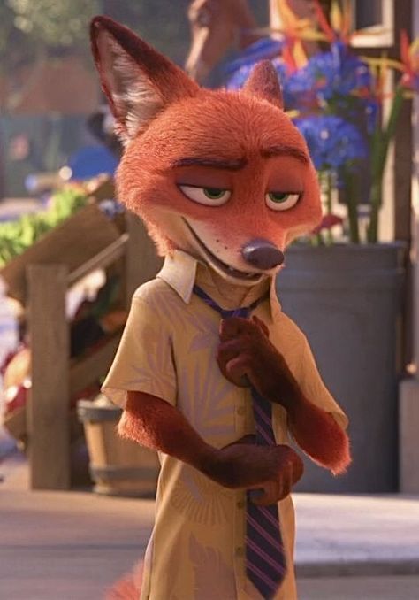 Boy Disney Characters, Nick Wilde Zootopia, Zootopia Movie, Zootopia Nick Wilde, Male Cartoon Characters, Nick And Judy, Nick Wilde, Disney Zootopia, Images Disney