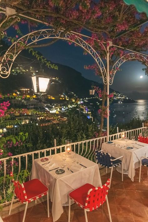 Amalfi Restaurants, Amalfi Coast Restaurant, Positano Restaurants, Hotel Poseidon Positano, Amalfi Coast Restaurants, Dinner In Italy, Positano Restaurant, Italy Trip Itinerary, Italy Trip Planning