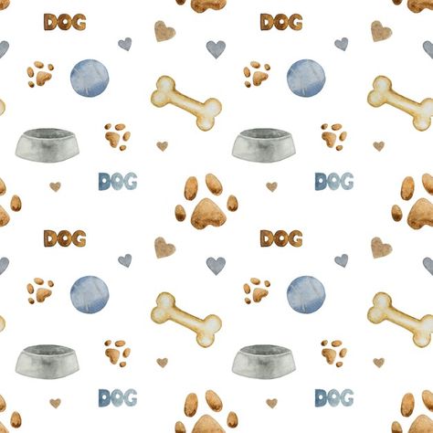 Dog Treat Packaging, Pet Grooming Business, Hearts And Bones, Wheaton Terrier, Bone Pattern, Dog Scrapbook, Dog Grooming Shop, Dog Bandanna, Pet Food Mat