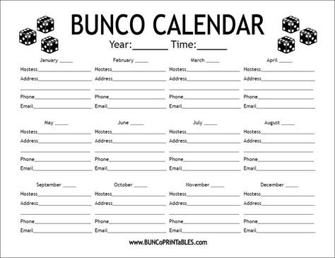 Stop by the FREEbies page where you'll find some goodies that will help you manage your bunco group and more! Games Night Ideas, Bunco Rules, Bunco Printables, Bunco Party Themes, Games For Ladies Night, Bunco Prizes, Bunco Food, Bunco Gifts, Bunco Ideas