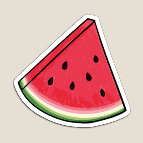 Stiker Macbook, Watermelon Sticker, Stickers Cool, Only Aesthetic, Preppy Stickers, Homemade Stickers, Cute Watermelon, Cute Laptop Stickers, Bubble Stickers