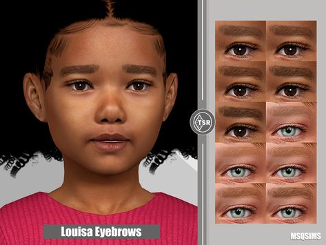 Boys Eyebrows, Cc Makeup, Sims 4 Cc Hair, Mod Hair, Makeup Cc, Sims 4 Children, Sims 4 Game Mods, Sims 4 Cc Skin, Sims 4 Teen