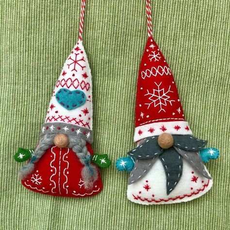 This Patterns & Blueprints item by PearlAndPoppyShop has 92 favorites from Etsy shoppers. Ships from United States. Listed on Sep 16, 2023 Wool Gnome Ornaments, Scandinavian Felt Ornaments, Felt Gnome Ornament, Felt Santa Ornament, Scandinavian Ornaments Diy, Felt Christmas Ornaments Diy, Diy Gnome Ornaments, Felt Christmas Crafts, Christmas Felt Decorations