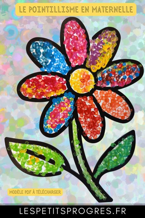 🌸 La peinture du printemps : La fleur en pointillisme Modèle PDF Fleur en Maternelle. Idées peinture pour le printemps MS GS . Arts-visuel en Maternelle / Atelier art en Maternelle #printemps22 #printemps #maitresse #écolematernelle #maternelle #atelierenfant #atelierprintemps #printempsenmaternelle #peinture #peintureenfant #peintureprintemps #éducationbienveillante #apprendreàécrire #maitresse2022 #maitressematernelle Atelier Art, Tissue Paper Art, Petite Section, Art Theme, Art Club, School Crafts, School Activities, Paper Art, Art For Kids