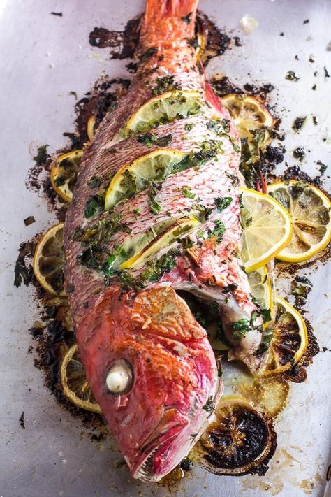 We love roasting whole fish - and it is easier than you might think. LOFO, of course. Fish Stand, Roast Fish, Striped Bass, Infused Oils, Sea Bass, Low Fodmap, Gluten Free Eating, In The Flesh, Fish And Seafood