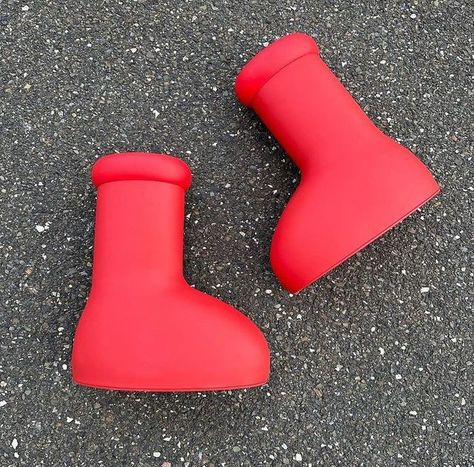 Cartoon Boots, Big Red Boots, Kids Boots Boys, Red Rain Boots, Astro Boy, Red Boots, Cute Spring, Girls High, Boys Boots