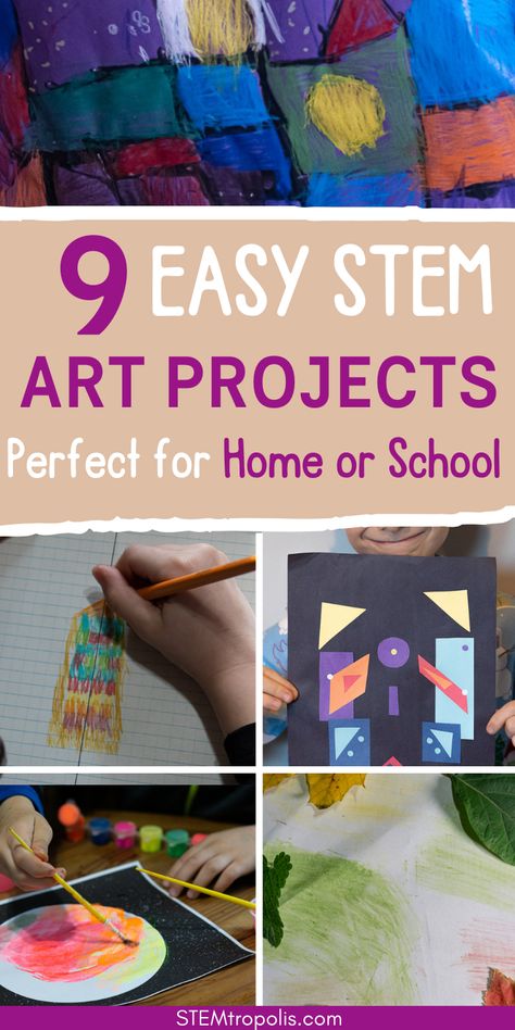 🎨🧠 Looking for creative ways to blend art and STEM? Check out these engaging STEM art activities combine the beauty of art with the logic of math, making learning fun and visually captivating. From geometric patterns to fractal designs, explore projects that inspire creativity while reinforcing essential STEM skills. Let your kids discover the art of numbers and shapes—click to read more and get started on these exciting projects today! #STEM #MathArt #CreativeLearning #KidsActivities Stem Art Projects For Kids, Math Art Projects For Kids, Stem Art Projects, Stem Art Activities, Stem Projects Elementary, Math Art Projects, Tessellation Art, Stem Art, Stem Building