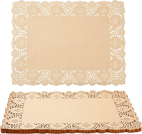 Placemats For Wedding, Thanksgiving Table Setup, Disposable Placemats, Decorative Placemats, Fancy Dinner Party, Autumn Paper, Elegant Wedding Reception, Paper Placemats, Paper Doilies