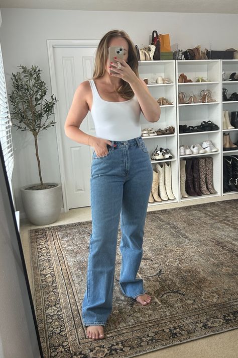 Curve Love High Rise 90s Relaxed … curated on LTK Curve Love High Rise 90s Relaxed Jean, Abercrombie Relaxed Jeans Outfit, Abercrombie 90s Relaxed Jeans, 90s Relaxed Jeans Outfit, Relaxed Jeans Outfit, 90s Relaxed Jeans, Abercrombie Jeans, Relaxed Jeans, Jeans Outfit