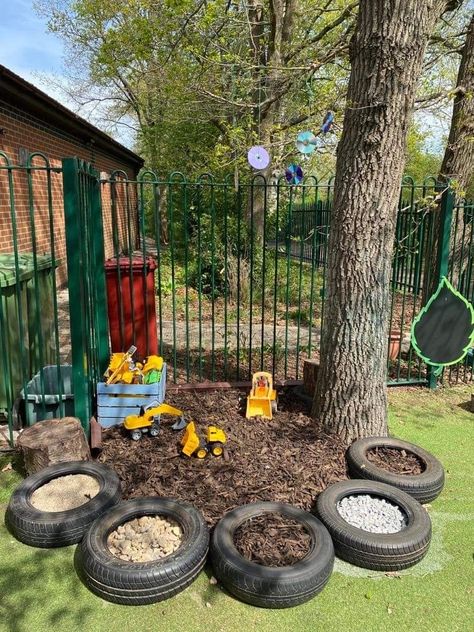 Sensory Garden School, Early Years Outdoor Area, Garden For Children, School Outdoor Area, Kids Garden Play Area, Kids Garden Play, Eyfs Outdoor Area, Sensory Gardens, Toddler Garden