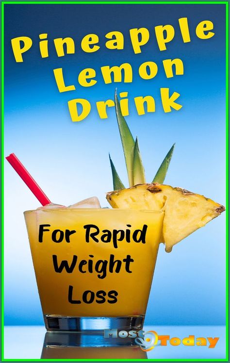 Pineapple Lemon Drink For Rapid Weight Loss Workout Easy, Belly Detox, Flat Belly Detox, Pineapple Water, Homemade Juice, Lemon Drink, Natural Colon Cleanse, Cleanse Recipes, Fat Burning Drinks