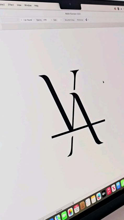 The letters V + A as a logo ✨️   Whether you're a startup needing a logo or aiming to build or refresh your visual identity, we are here to help. For more details, please refer to the link in my bio  #branding #brandingdesign #design #logo #logodesignprocess #monogram Initials Logo Letters, V Logo Design, Monogram Maker, Secret Handshake, Initial Logo, Logo Design Process, V Logo, Monogram Logo Design, Initials Logo