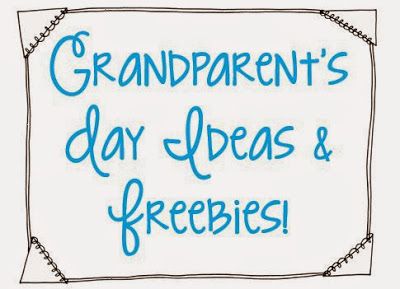 Grandparent's Day {freebies included} - Little Minds at Work Grandparents Day Sunday School Lesson, Grandparents Day Preschool, Cute Activities, Academic Coach, Grandparents Day Activities, Principal Ideas, Grandparents Activities, Personalized Gifts For Grandparents, Quotes Girlfriend